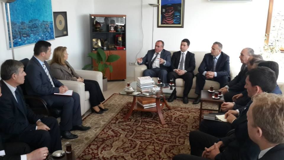 Mamuşa Heyeti Büyükelçi Ozan'ı Ziyaret Etti