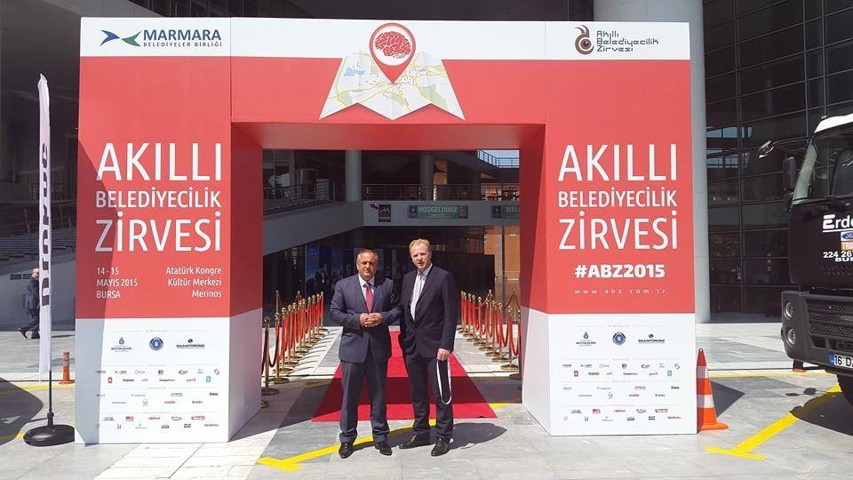 Mamuşa Belediye Başkanı Arif Bütüç Akıllı Belediyecilik Zirvesinde