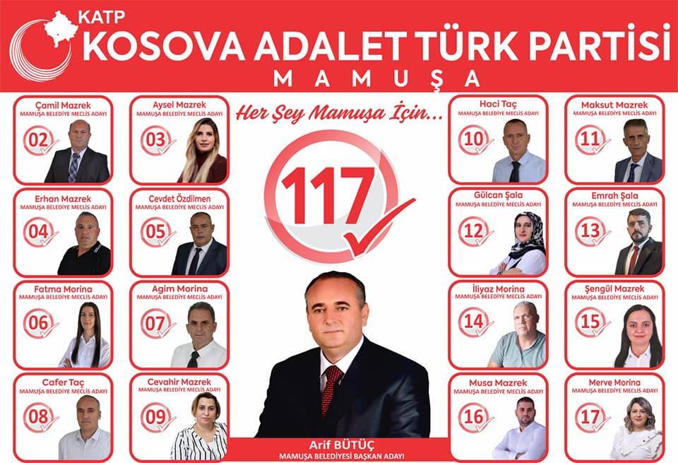 KATP Mamuşa Belediye Başkan Adayı Arif Bütüç