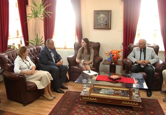 Çitaku, Mamuşa'yı Ziyaret Etti