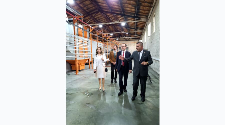 Büyükelçi Angılı, Art Aluminyum Şirketi’ni Ziyaret Etti