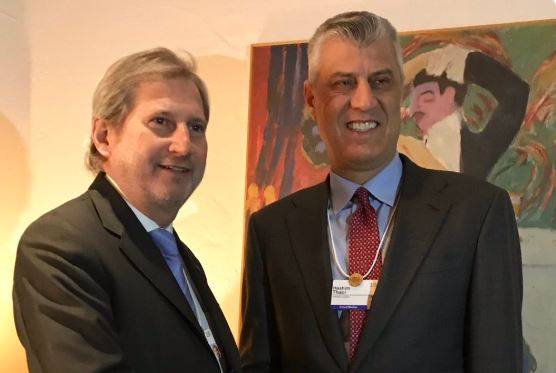 Davos’ta Hahn ve Thaçi Görüştü