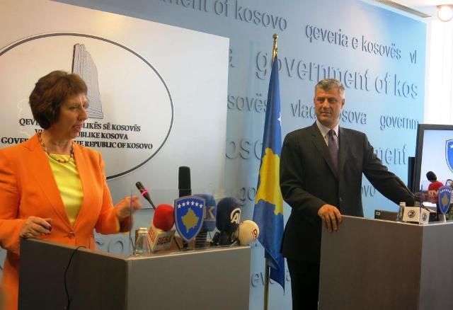 Ashton: Brüksel Anlaşması Uygulanmalı