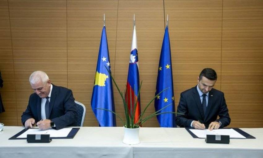 Slovenya ve Kosova Arasında İşbirliği Anlaşması İmzalandı