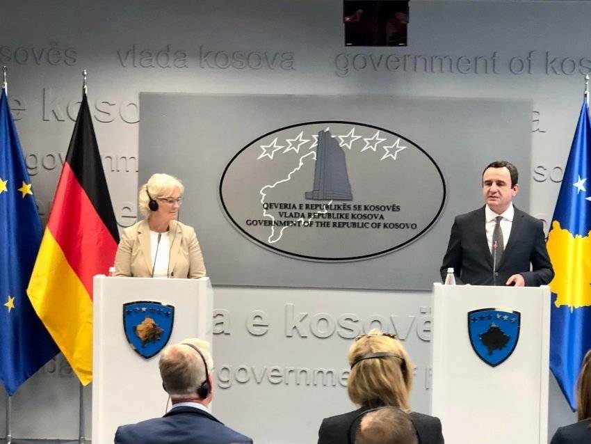 Almanya Kosova’yı Askeri Açıdan da Desteklemeyi Sürdürecek