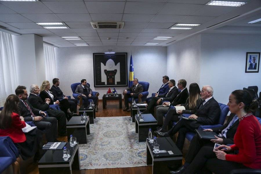 Haradinaj, MÜSİAD Temsilcilerini Kabul Etti