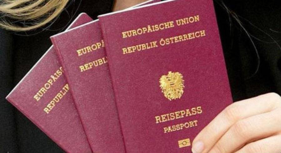 Avusturya Pasaportuna Sahip Olmada Kosovalılar Üçüncü Yerde