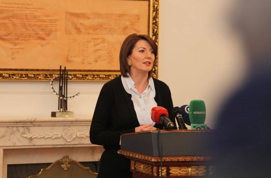 Jahjaga, Amerika Kongresinde Savaş Suçları İçin Tanıklık Yapacak