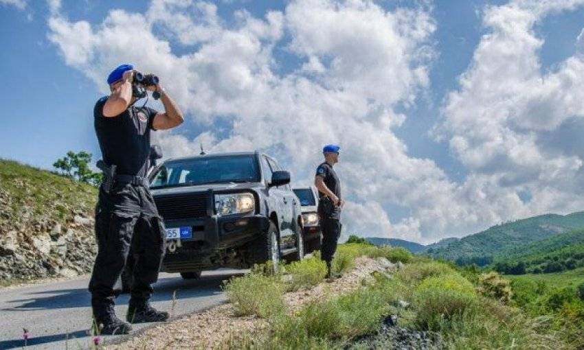 Kuzeyde EULEX Polisi Devriye Geziyor