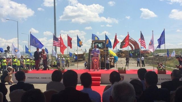 Priştine-Elez Han Otoban İnşa Çalışmaları Resmen Başladı