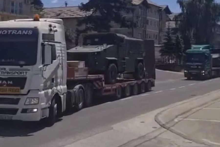 Dört adet son teknoloji KIRPI II zırhlı araç Bosna Hersek'e ulaştı, Türkiye bunları BH Silahlı Kuvvetlerine bağışladı