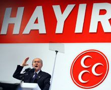 MHP Lideri Bahçeli'nin Programında Kosova da Var