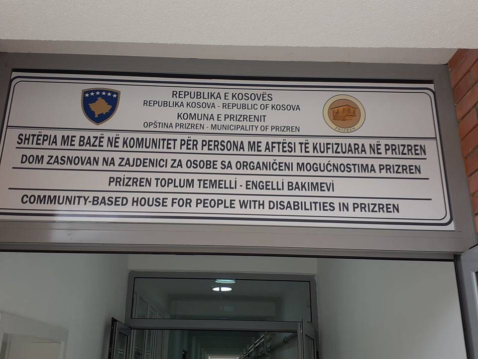 Prizren’de Toplum Temelli –Engelli Bakımevi Açıldı