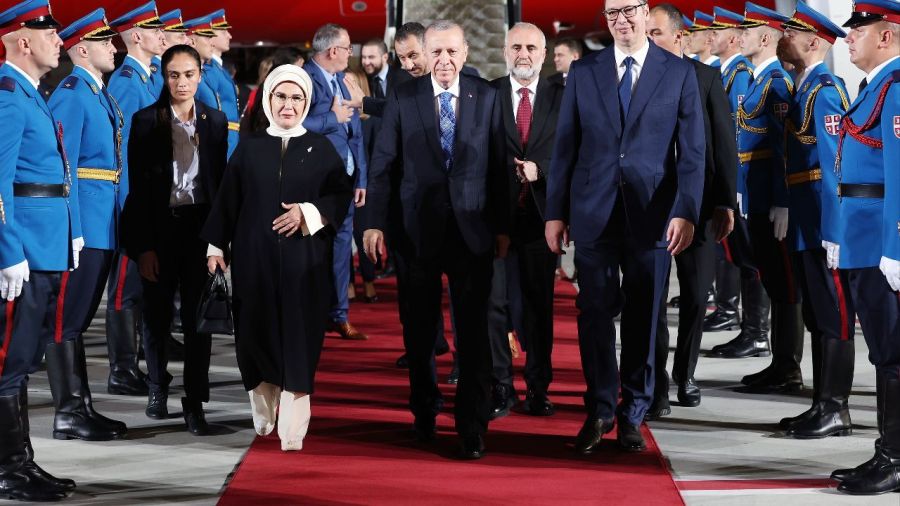 Balkanlarda diplomasi turu! Cumhurbaşkanı Erdoğan, Sırbistan’da