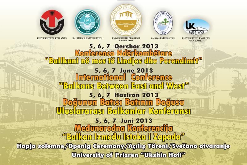 5 Haziran'da Prizren'de Uluslararası Konferans