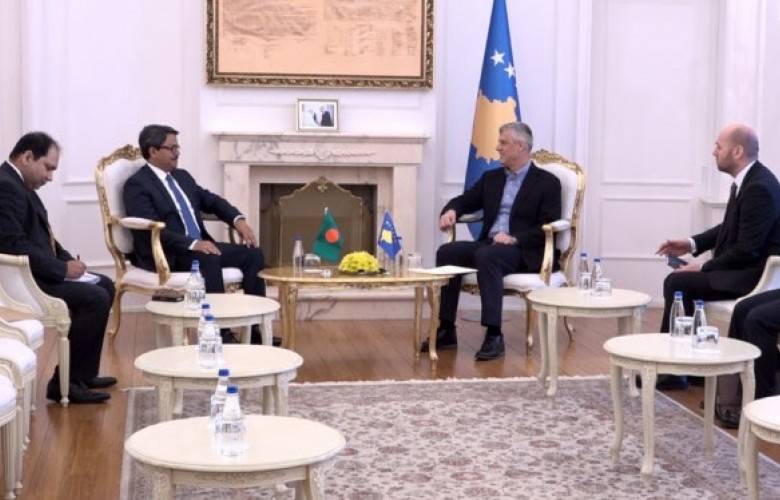 Thaçi,  Bangladeş’in Desteğini Talep Etti