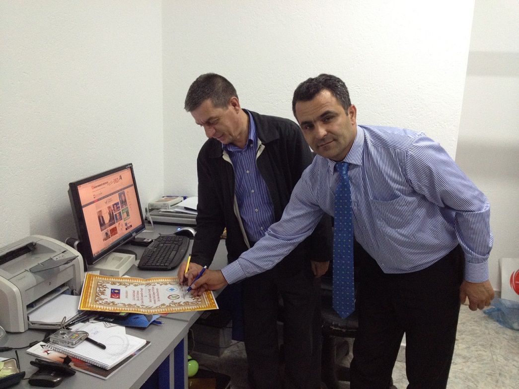 Kosova ve Bartın Gazetecileri Ortaklık Beratı İmzaladılar