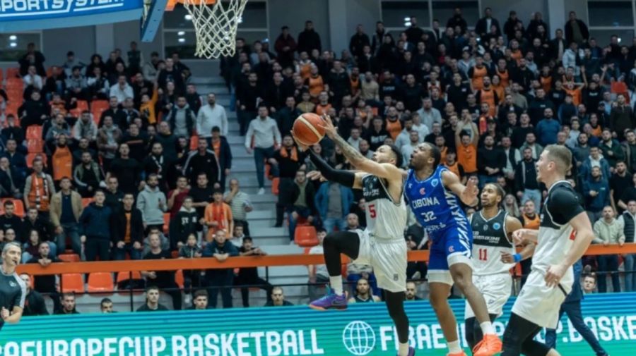 Bashkimi’nden Tarihi Zafer: Cibona’yı FIBA Europe Cup’ta 89–69 Mağlup Etti