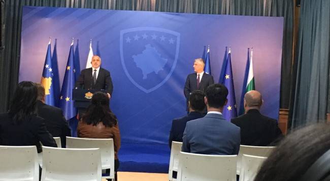 Borisov: Kosova ve Sırbistan Anlaşmazlıkları Aranızda Çözün