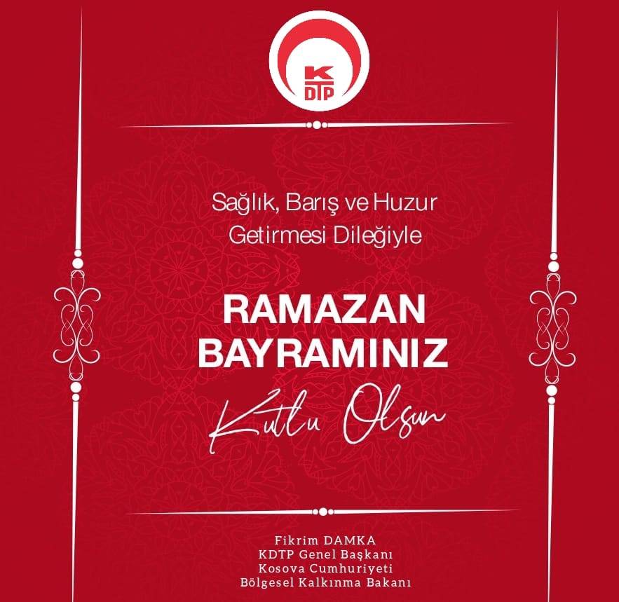 Fikrim Damka’dan Bayram Kutlaması