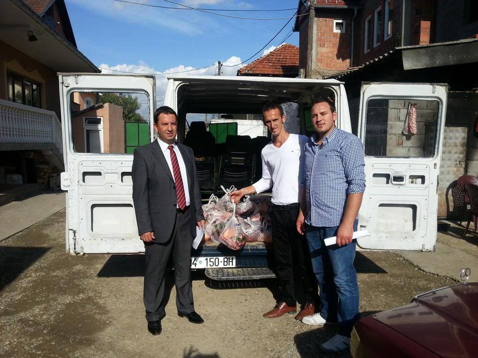 Mamuşa'da 500 Haneye Kurban Eti Dağıtıldı