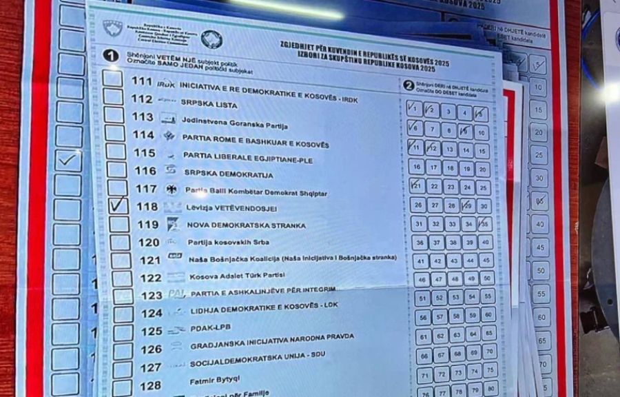 Vetvendosje, Yüzlerce Oy Pusulasının Geçersiz Sayılmasının Ardından PZAP'a Şikayette Bulundu