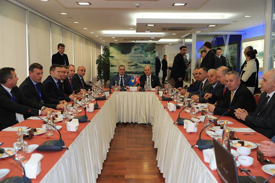 Kosova Belediyeleri Başkanları İstanbul'da