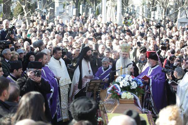 Belgrat'ta İvanoviç İçin Gömme Merasimi Düzenlendi