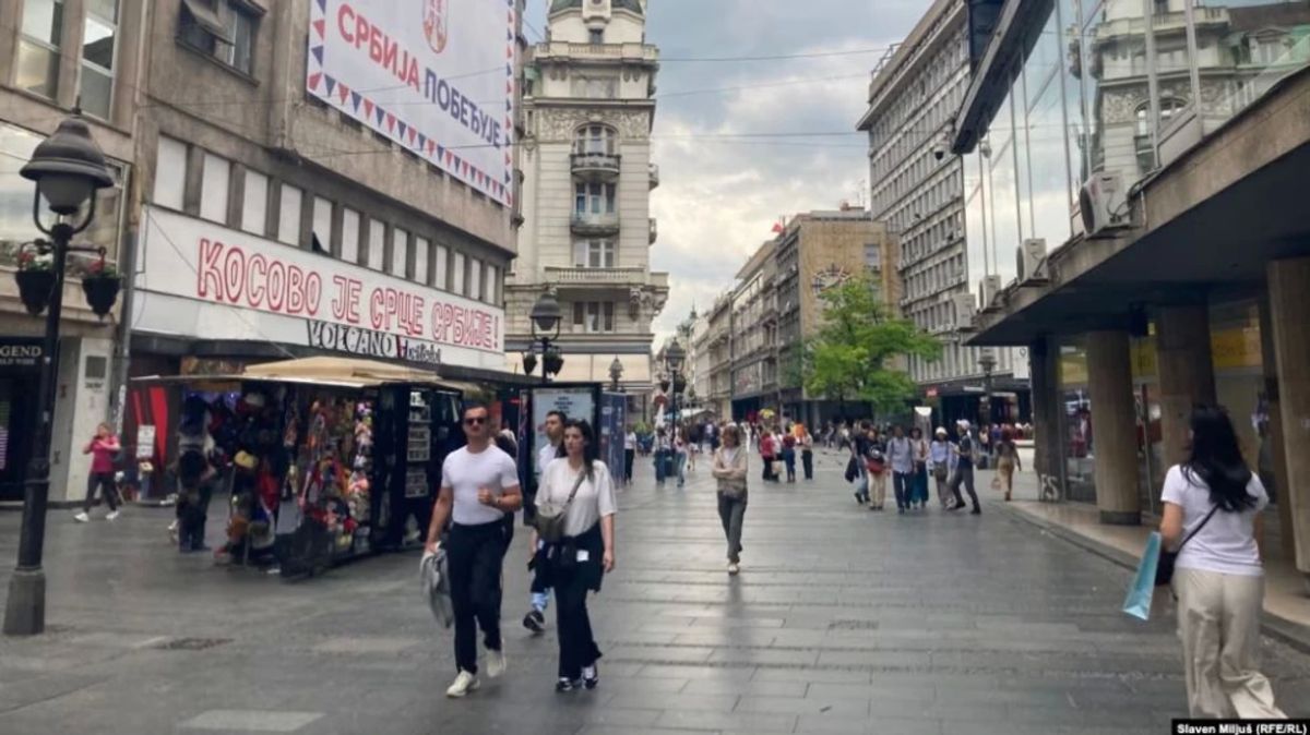 Belgrad Merkezinde Duvar Yazıları