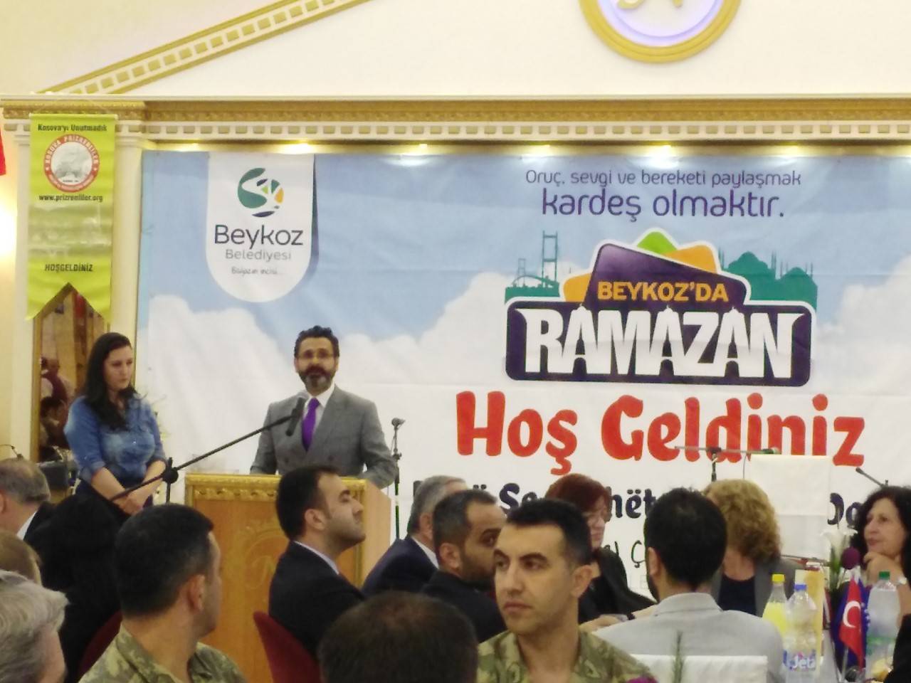 Beykoz Belediyesi  İftarinda Ramadan Muja'ya Tepki