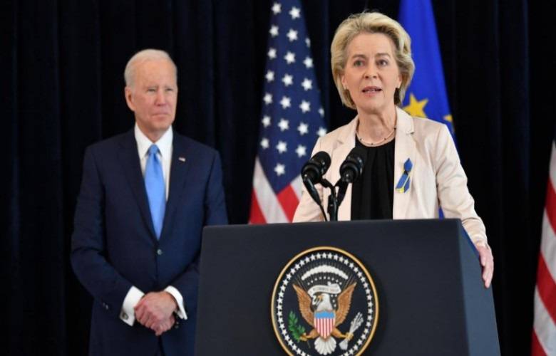 Biden ve Von der Leyen Washington'da Kosova-Sırbistan Diyalogunu da Konuştular