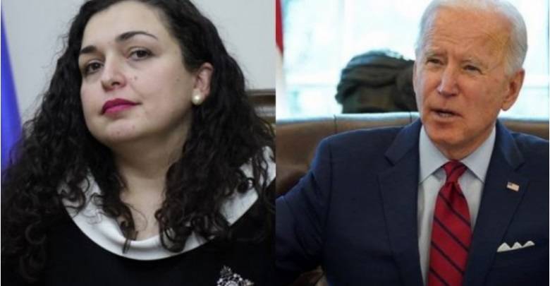 Osmani, Kosova’nın NATO Üyeliği için Biden’in Yardımını Talep Ediyor
