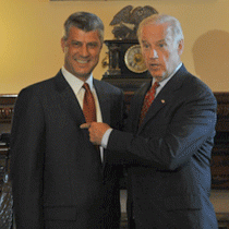Biden: Thaçi Kosova'nın George Washington'u