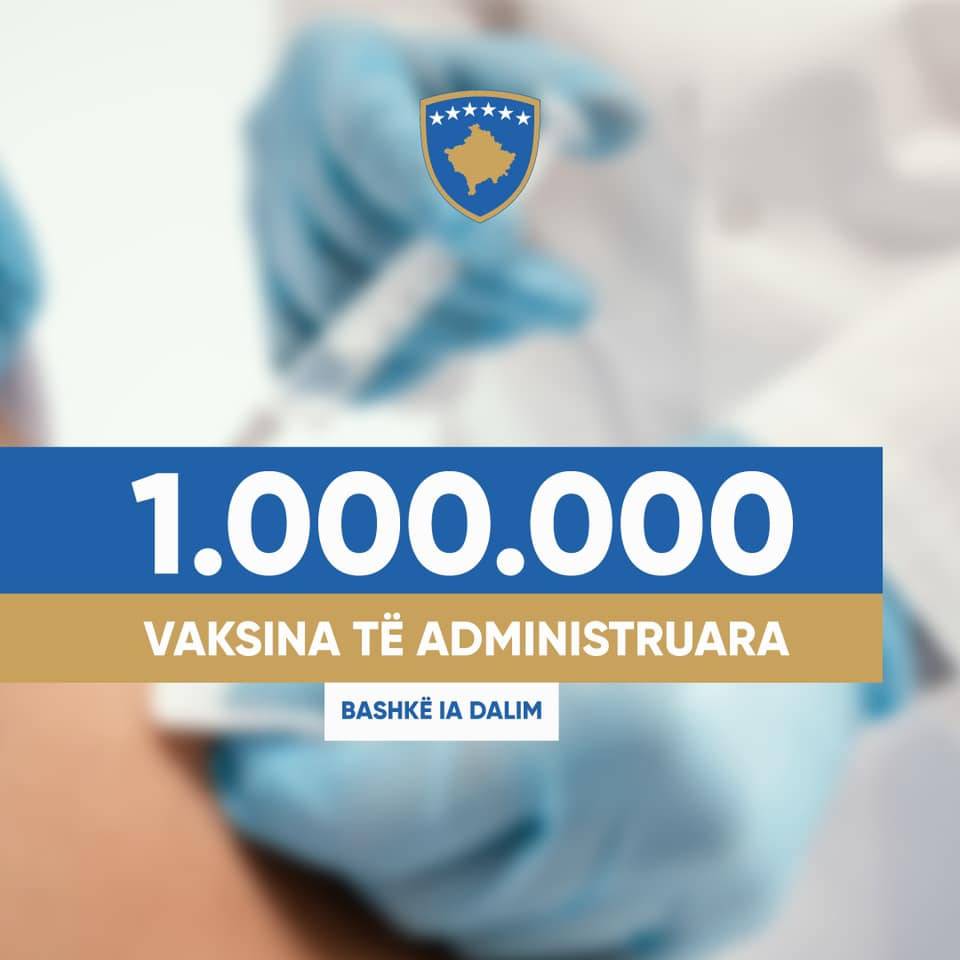Kosova’da Covid-19'a Karşı 1 Milyon Doz Aşı Uygulandı