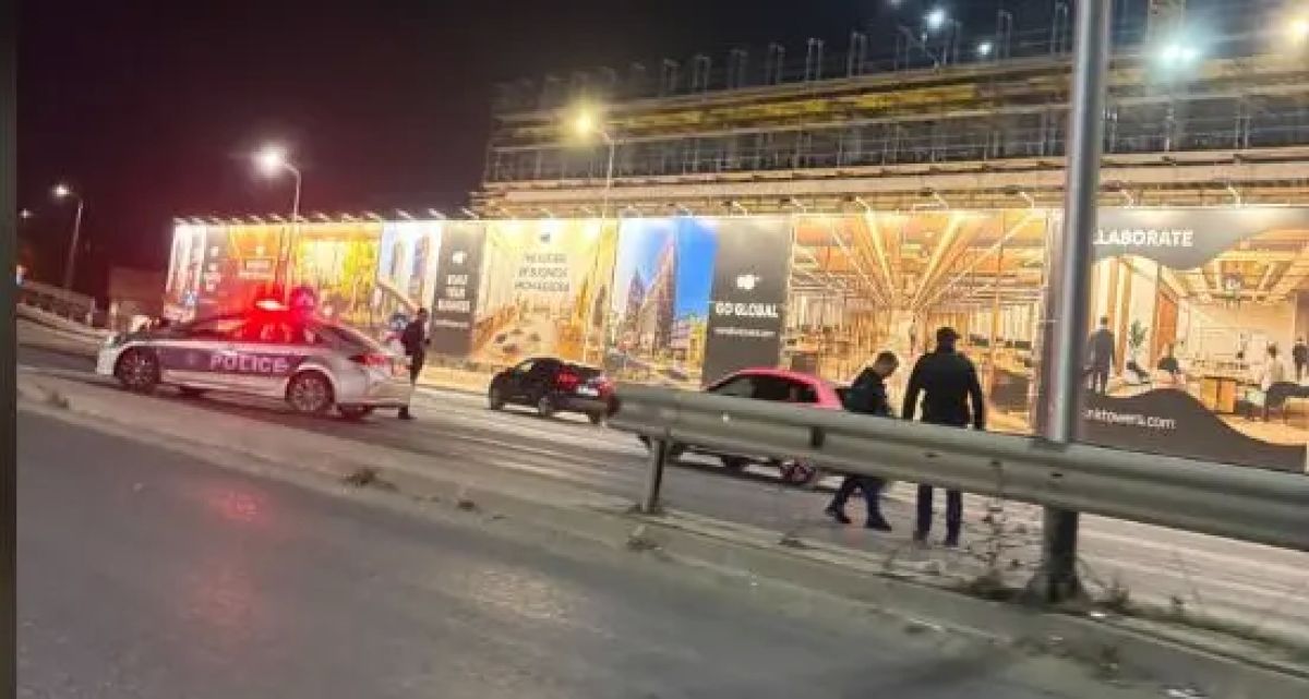 Polis, Priştine Girişindeki “Büyük Göbek”te Yolu Kapattı