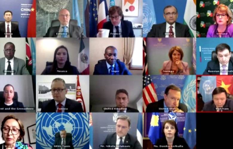 Kosova Bayrağı Kaldı ve Güvenlik Konseyi’nin Oturumu Devam Ediyor