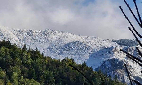 Kosova’nın Birkaç Yeri Güne Kar Yağışıyla Başladı