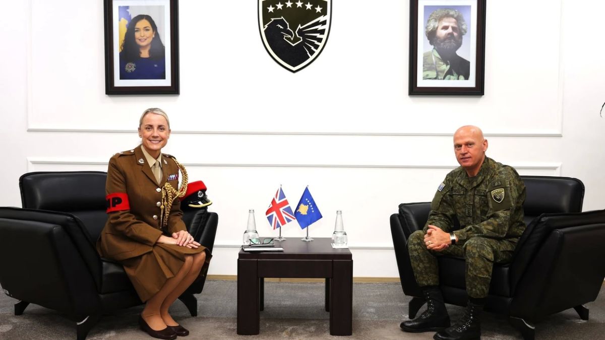 KGG Komutanı, Birleşik Krallık Savunma Ataşesi’ni Kabul Etti