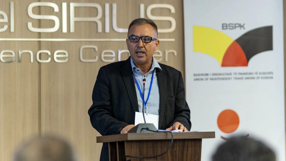 Atdhe Hykolli, Bağımsız Sendikalar Birliği Başkanlığına Yeniden Seçildi