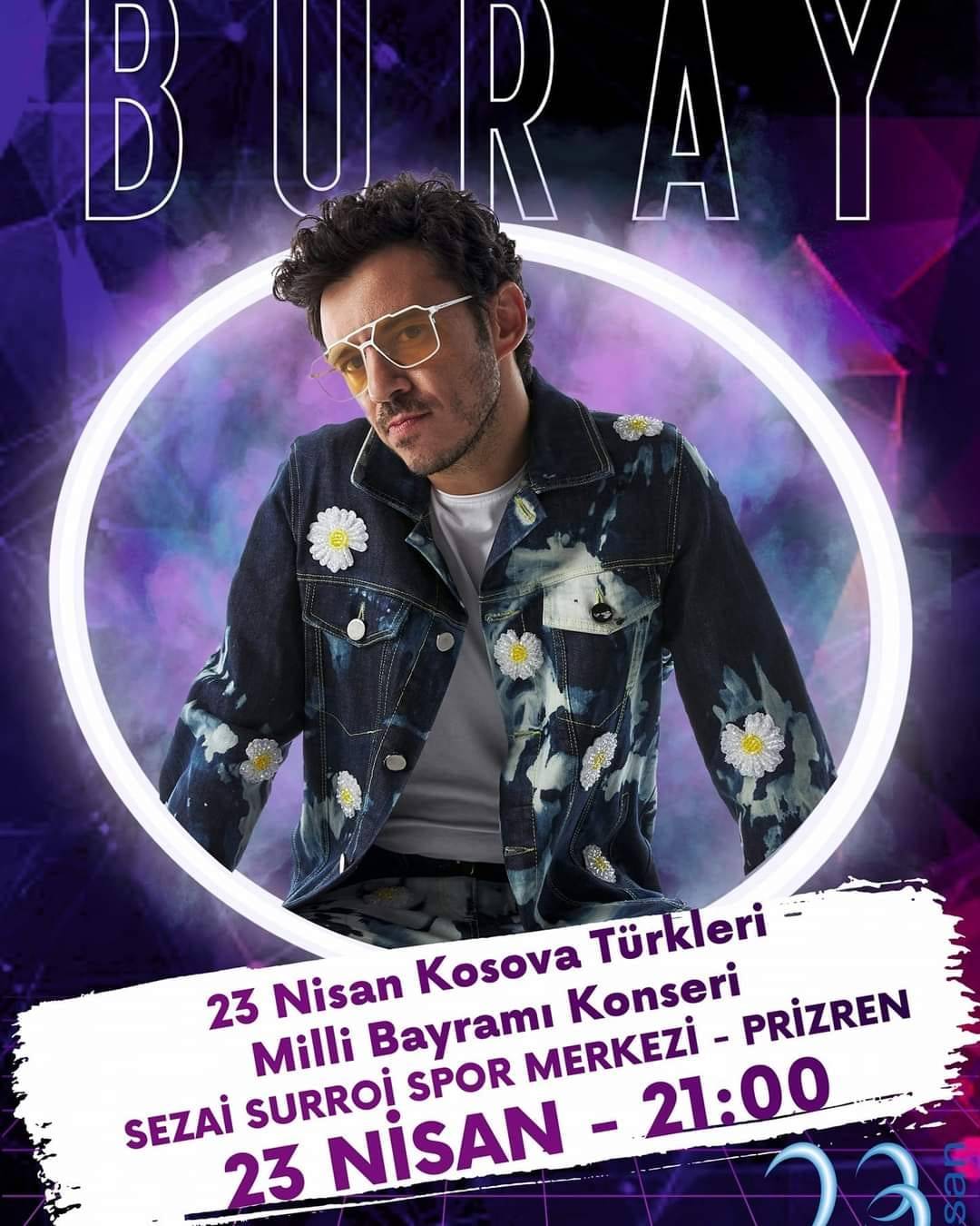Bu Akşam Prizren’de Buray Konseri