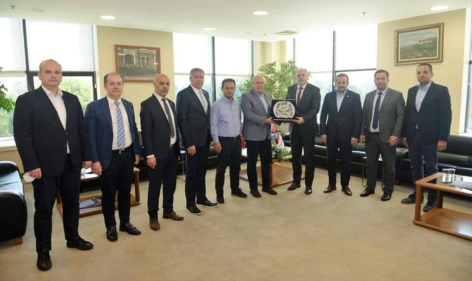 Bakan Damka, Bursa Ticaret ve Sanayi Odası'nı Ziyaret Etti