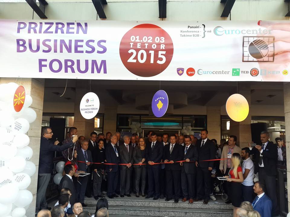 Prizren Business Forum 2015 Törenle Açıldı