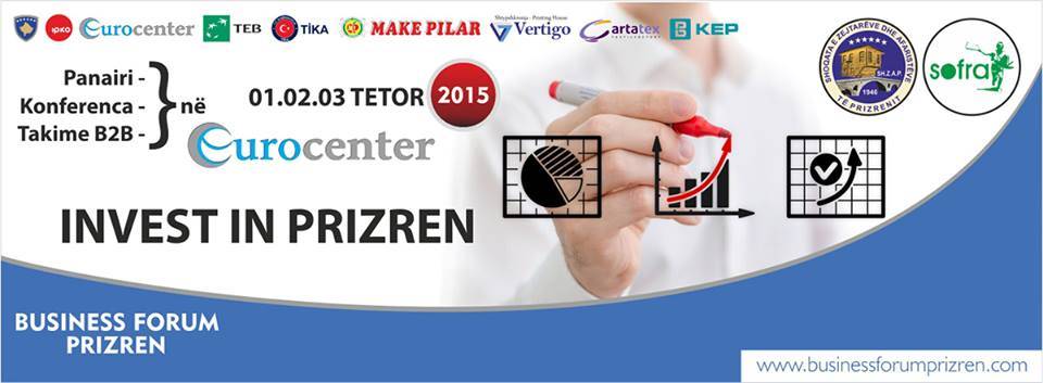 Business Forum Prizren 2015 Perşembe Başlıyor
