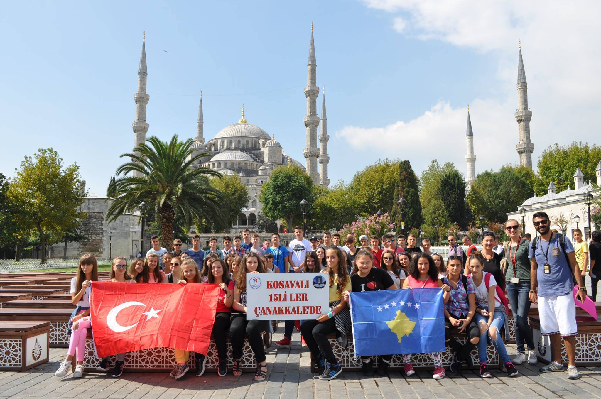 Kosovalı 15'liler Çanakkale'den İstanbul'a Geçtiler