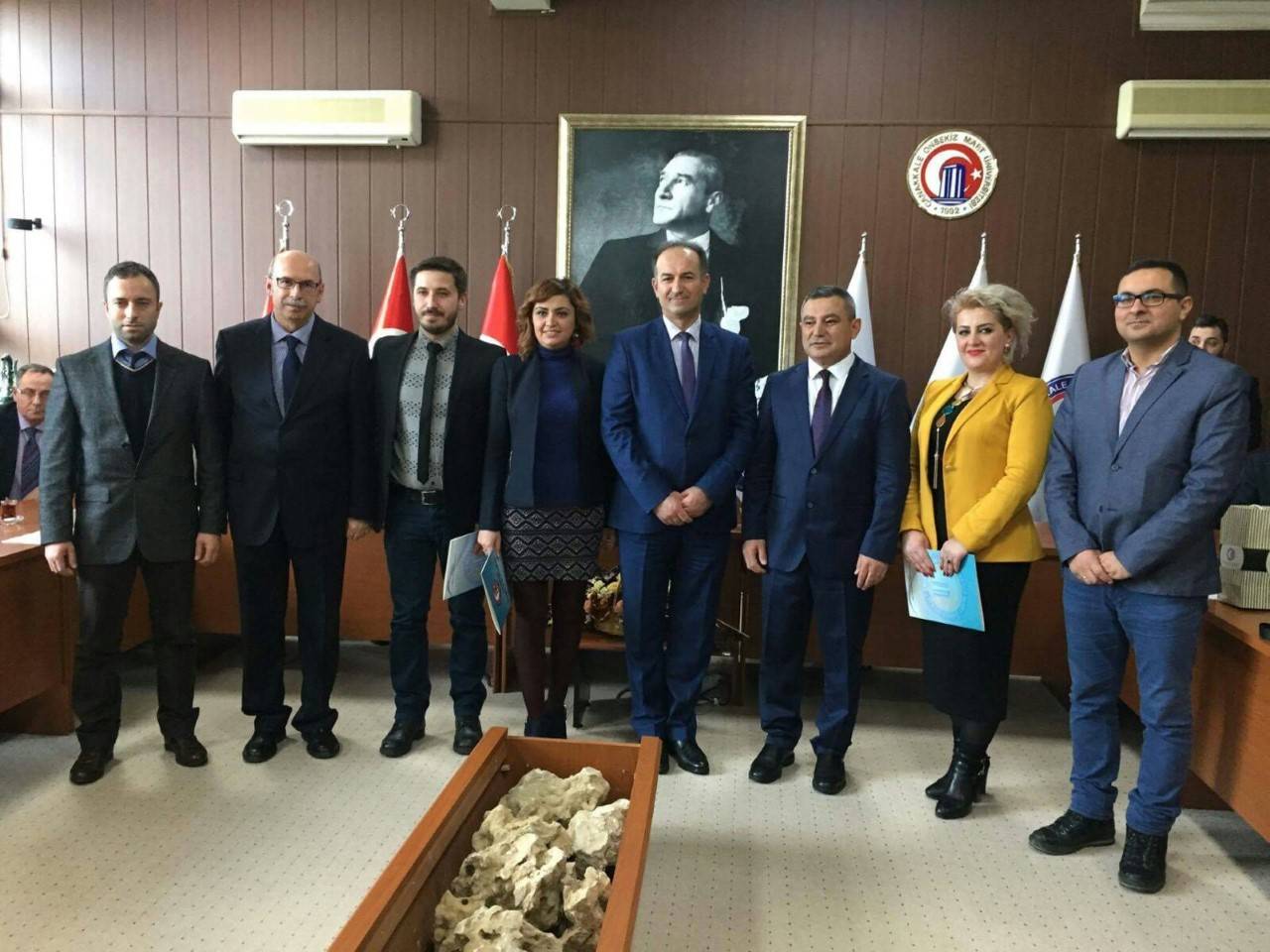 Prizren Üniversitesi Öğretim Üyeleri Çanakkale'de Eğitim Gördü