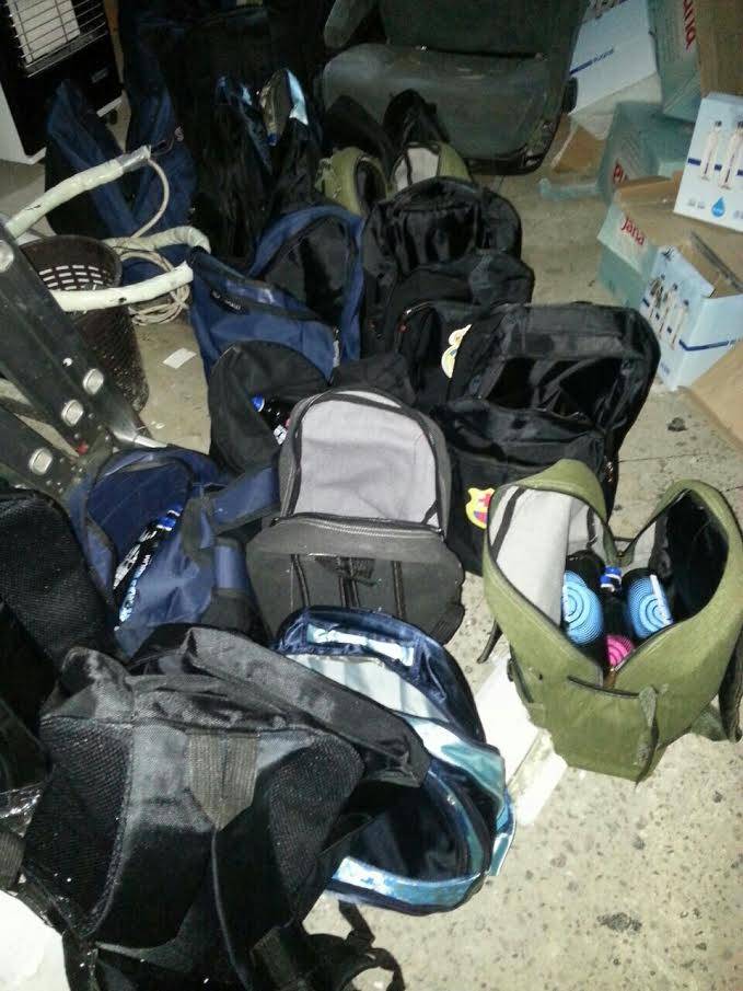 Polis, Molotof Kokteyle Dolu 50 Çantaya El Koyduğunu Teyit Etti
