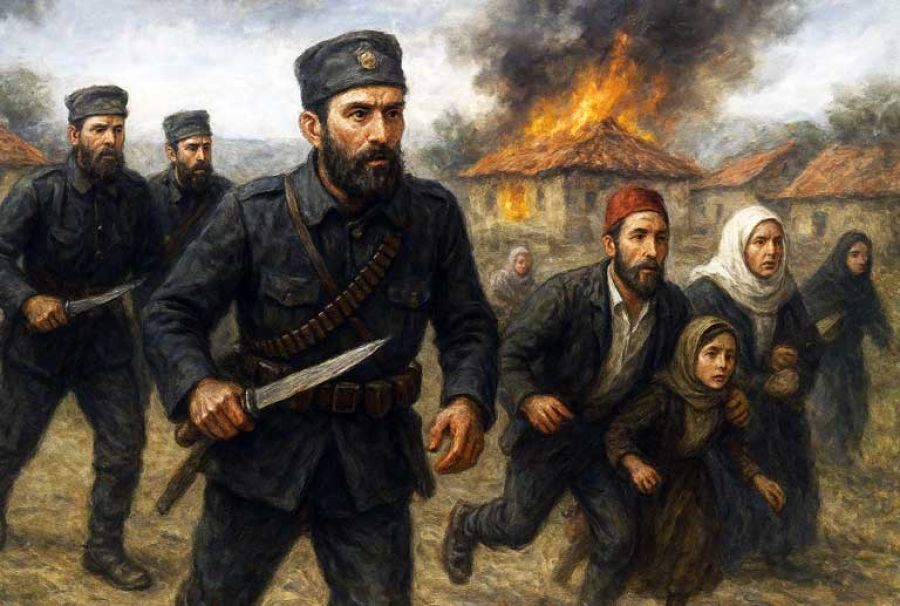 Priboj'da Çetnikler oradaki Boşnakların yarısından fazlasını öldürdü