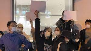 Çin’de A4 İsyanı: Boş kağıt büyüyen protestoların sembolü oldu