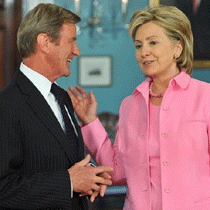 Clinton ve Kouchner'den Kosova Yorumu