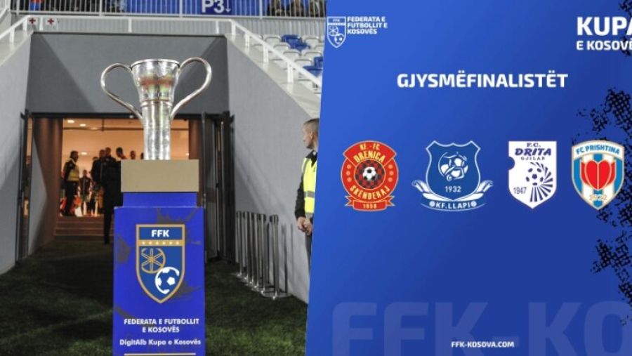 Kosova Kupası Yarı Finalleri İçin Kura Çekildi